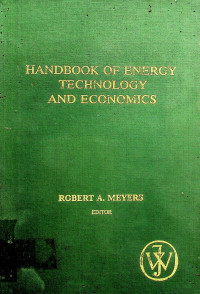 HANDBOOK OF ENERGY TECHNOLOGY AND ECONOMICS