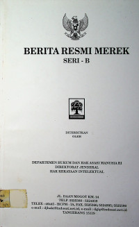 BERITA RESMI MEREK SERI- B No. 494/X/B-2004