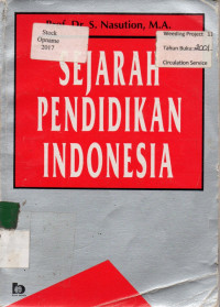 SEJARAH PENDIDIKAN INDONESIA