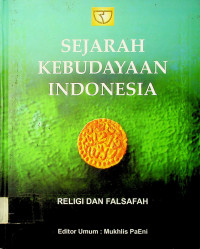 SEJARAH KEBUDAYAAN INDONESIA: RELIGI DAN FALSAFAH