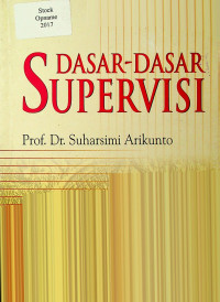 DASAR-DASAR SUPERVISI