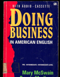 DOING BUSINESS IN AMERICAN ENGLISH: PRE-INTERMEDIATE/INTERMEDIATE LEVEL