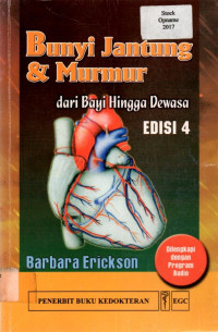 Bunyi Jantung & Murmur dari Bayi Hingga Dewasa, Edisi 4