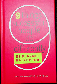 9 things successful people do differently