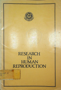 RESEARCH IN HUMAN REPRODUCTION