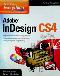How to Do Everything : Adobe InDesign CS4