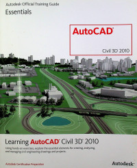 Learning AutoCad Civil 3D 2010