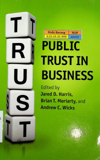 PUBLIC TRUST IN BUSNESS