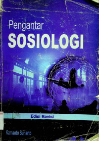 Pengantar SOSIOLOGI, Edisi Revisi