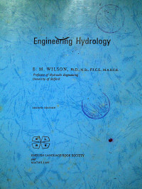 Engineering Hydrology, SECOND EDITION
