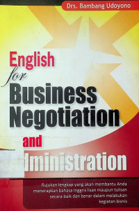 English for Business Negotiation and Administration