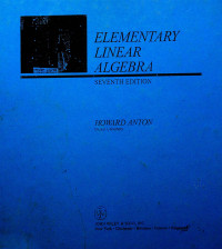 ELEMENTARY LINEAR ALGEBRA, SEVENTH EDITION