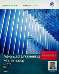 Advanced Engineering Mathematics (S1 Edition) 8e
