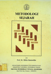 METODOLOGI SEJARAH