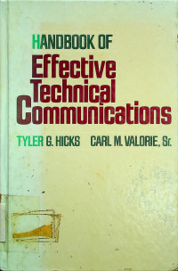 HANDBOOK OF Effective Technical Communications