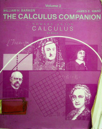 THE CALCULUS COMPANION: CALCULUS, Volume 2, 4th Edition
