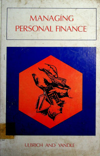 MANAGING PERSONAL FINANCE