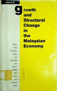 growth and Structural Change in the Malaysian Economy