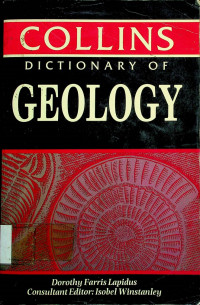 COLLINS DICTIONARY OF GEOLOGY