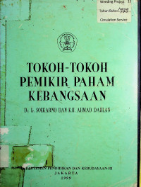 TOKOH-TOKOH PEMIKIR PAHAM KEBANGSAAN Dr. Ir. SOEKARNO DAN K.H. AHMAD DAHLAN
