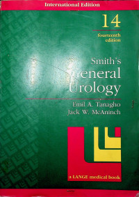 a LANGE medical book, Smith's, General Urology, Fourteenth Edition