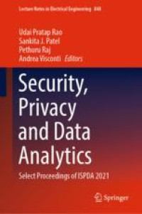 Security, Privacy and Data Analytics: Select Proceedings of ISPDA 2021