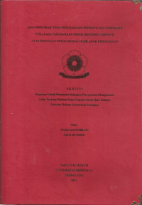 ASAS MENYIBAK TIRAI PERUSAHAAN (PIERCING THE CORPORATE VEIL) PADA PERUSAHAAN INDUK (HOLDING COMPANY) ATAS KERUGIAN PIHAK KETIGA OLEH ANAK PERUSAHAAN