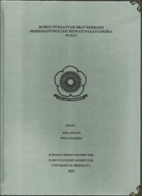 ROBOT PENGANTAR OBAT BERBASIS MIKROKONTROLLER MENGGUNAKAN LOGIKA FUZZY