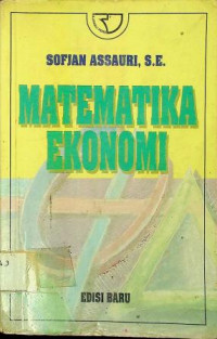 MATEMATIKA EKONOMI, EDISI BARU