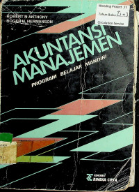 AKUNTANSI MANAJEMEN: PROGRAM BELAJAR MANDIRI
