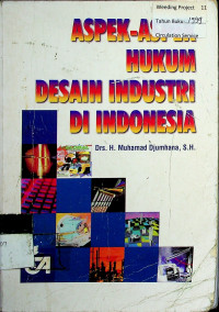 ASPEK-ASPEK HUKUM DESAIN INDUSTRI DI INDONESIA