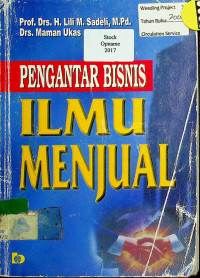 PENGANTAR BISNIS ILMU MENJUAL