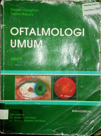 OFTALMOLOGI UMUM Jilid II EDISI KESEBELAS