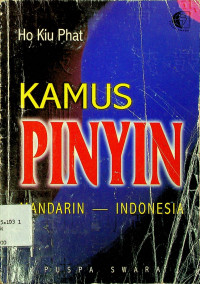 KAMUS PINYIN: MANDARIN-INDONESIA