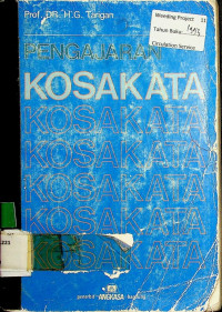 PENGAJARAN KOSAKATA