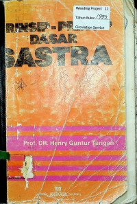 PRINSIP-PRINSIP DASAR SASTRA