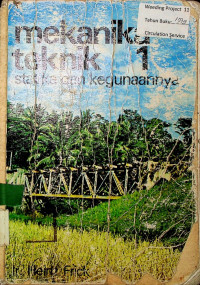 mekanika teknik 1: statika dan kegunaannya