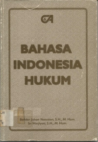 BAHASA INDONESIA HUKUM