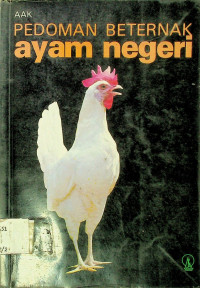 PEDOMAN BETERNAK AYAM NEGERI