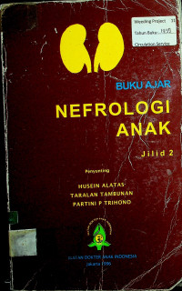 BUKU AJAR NEFROLOGI ANAK Jilid 2