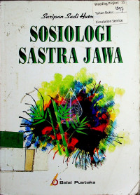 SOSIOLOGI SASTRA JAWA