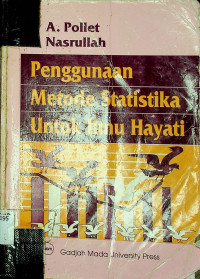 Penggunaan Metode Statistika Untuk Ilmu Hayat