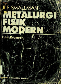 METALURGI FISIK MODERN; Edisi Keempat