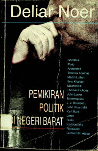 PEMIKIRAN POLITIK DI NEGERI BARAT