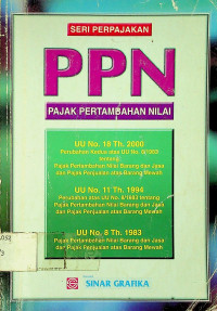 PPN: PAJAK PERTAMBAHAN NILAI