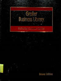 Grolier Business Library: Delivering Customer Service