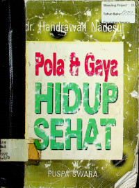 Pola & Gaya HIDUP SEHAT