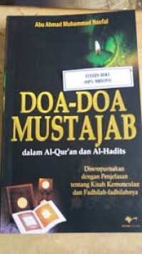 DOA-DOA MUSTAJAB dalam Al-Qur'an dan Al-Hadis