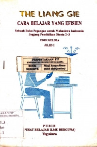 CARA BELAJAR UANG EFISIEN Sebuah Buku Pegangan Untuk Mahasiswa Indonesia Jilid 1