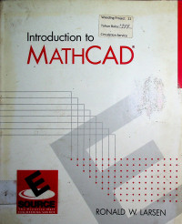 Introduction to MATHCAD